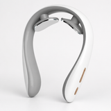 PLUTO RELAX P8 white portable neck massager three-quarter studio view